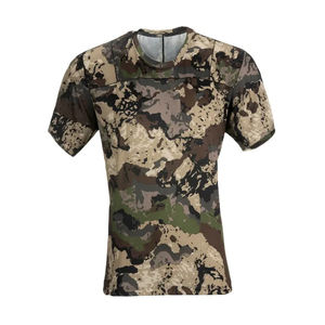 เสื้อยืดลำลองผู้ชายผ้าซอฟต์เชลล์ ระบายอากาศได้ดี เหมาะสำหรับกิจกรรมกลางแจ้งในฤดูร้อน ลายธรรมชาติและดีไซน์ที่ได้รับแรงบันดาลใจจากป่าไม้ - Product Image 1