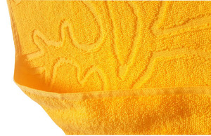 Serviette de bain en coton jacquard en gros, écologique, en coton biologique, rafraîchissante, séchage rapide, douce pour la peau, couleur unie, pour le bain et les mains - Product Image 5