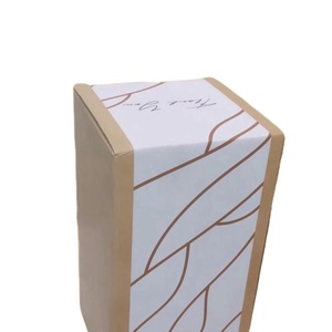Wholesale Miki Brand 2-Layer Recycled Materials Corrugated <b>Cardboard</b> Self Erecting Shipping <b>Box</b> Flexo Printing Rigid Mailing - Product Image 4
