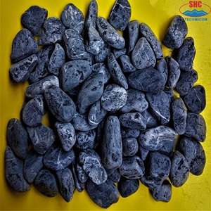Grava natural negra Rocas Piedra Acuario Adoquines y guijarros Piedra decorativa - Product Image 2