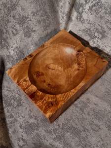 Cendrier en bois de noyer, cendriers design uniques, cadeaux pour fumeurs - Product Image 5