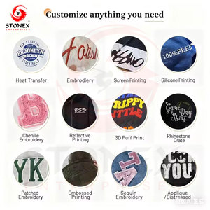 Sudadera de lujo personalizada para mujer, de algodón orgánico grueso, con media cremallera, blanca, holgada, estilo casual urbano - Product Image 6