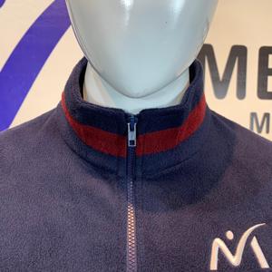 Sudadera con Cierre de Cremallera para Hombre, Diseño Personalizado OEM ODM, 100% Forro Polar, Cuello Alto, Ropa Casual, Sudadera con Capucha para Hombre - Product Image 5