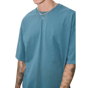 เสื้อยืดโอเวอร์ไซส์ผู้ชาย ผ้าฝ้าย 100% 250GSM คุณภาพพรีเมียม แฟชั่นสไตล์สตรีท ลำลอง ใส่สบาย ไซส์ใหญ่พิเศษ - Product Image 2