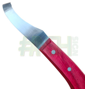Cuchillo de Herrador de Acero Inoxidable para Diestros, Herramienta Veterinaria para Forja, Cuchilla de Hoja Caída, Color Personalizado para Caballos - Product Image 3