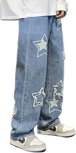 Pantalon de jogging évasé streetwear ample et droit pour homme, léger et confortable, avec cordon de serrage, prix raisonnable, faible MOQ, très demandé - Product Image 4