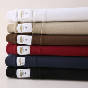 เสื้อโปโลชายคุณภาพสูง 100% ผ้าฝ้ายใยไผ่ พรีเมียม เป็นมิตรกับสิ่งแวดล้อม ผ้าไหมคอเสื้อแบบเรียบ สามารถสั่งทำได้ - Product Image 2