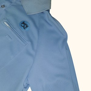 เสื้อโปโลโอเวอร์ไซส์แบบยูนิเซ็กซ์ – สไตล์สตรีทแวร์ ผ้าคอตตอนหนา ออกแบบตามสั่ง ผลิตแบบ OEM จากโรงงานในเวียดนาม - Product Image 4
