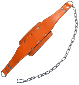 Cinturón de levantamiento de pesas con logotipo personalizado, con cadena de acero, para hombres y mujeres - Product Image 2