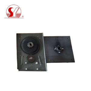 Plaque de montage de moteur moderne en acier gris ot1.0, en acier au carbone - Product Image 1