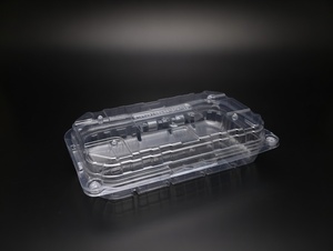 Contenants en HIPS transparents de qualité alimentaire en gros, boîtes jetables pour le stockage des fruits et l'emballage alimentaire avec couvercles - Product Image 2