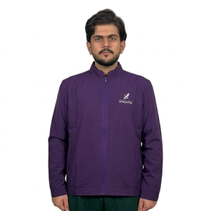 Veste softshell respirante de haute qualité, nouveau design, vente en gros, vêtements de sport, polyester, imperméable, pour homme - Product Image 4