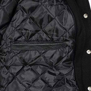 Breathable Comfortable Winter Jacket For Adult Use Unique <b>Design</b> Super Quality Men Letterman Jacket - Product Image 6