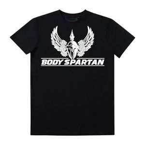T-shirt en jersey noir pour hommes, manches courtes, pour la gym, l'entraînement, respirant, léger, pour la course à pied, le fitness, vêtements de sport décontractés et actifs - Product Image 1