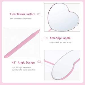 Stainless Steel Eyelash Extension <b>Mirror</b> Custom Lash <b>Mirror</b> - Product Image 5
