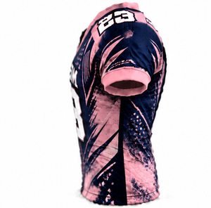 Maillot de football américain rembourré, numéro d'équipe personnalisé imprimé, uniforme sportif pour hommes, polyester respirant, séchage rapide, vente en gros - Product Image 5