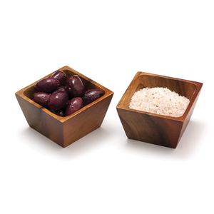 Bol en bois jetable de haute qualité avec design classique Look unique pour salade de fruits pour une utilisation à la maison Hôtel Restaurant - Product Image 2