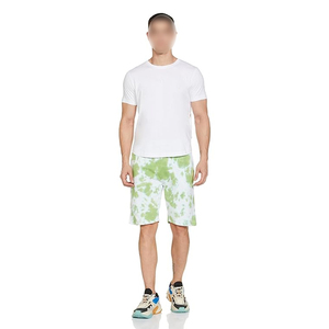 Conjunto de Verano al por Mayor, Corte Regular, Verde y Blanco en Contraste, Buena Calidad, Nueva Llegada, Ropa de Verano para Hombre - Product Image 1
