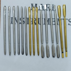 Pousse-cuticules Staleks Unique Model pour salons de beauté, bords en acier inoxydable, professionnels, pour retirer le vernis gel et les cuticules mortes - Product Image 5