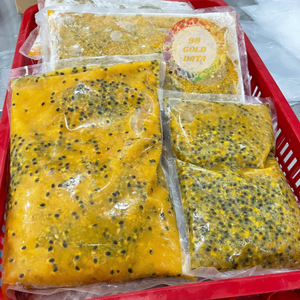 Purée de fruit de la passion de haute qualité 99 Gold Data, surgelée, sans pépins, IQF, norme d'exportation, sac en vrac, 12 mois - Product Image 4