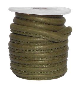 Cordons en cuir véritable Nappa de haute qualité corde en cuir cousue de vente chaude pour les composants de résultats de bijoux dernière conception - Product Image 1