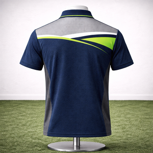 Chemises en molleton pour hommes de qualité supérieure en polyester/coton, respirantes, style tendance, avec logo personnalisé sur le devant – Vente chaude en gros - Product Image 2