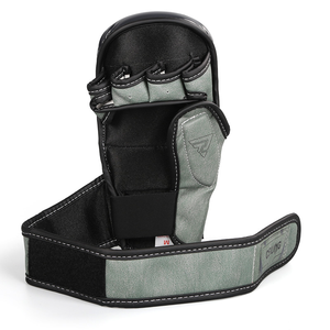 ถุงมือชกมวย MMA หนังแท้แบบสั่งทำพิเศษ พร้อมคุณสมบัติซับเหงื่อและเชือกผูกแบบรัด-ขายส่ง - Product Image 5