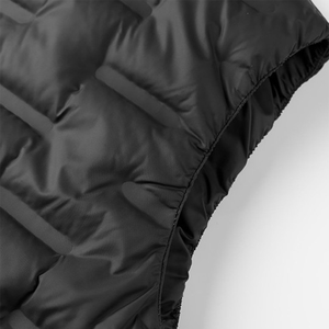 OEM Custom Men Plus Size Winter Quilted <b>Jacket</b> Waterproof Windbreaker Zipper Hoodie Embroidered Casual Snow Wear puffer hiking - Product Image 4