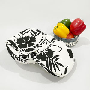 Panier à pain en coton doux, design tendance, exportateur indien, lavable, pour la table - Product Image 5