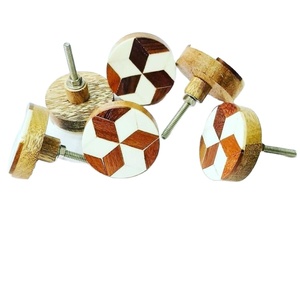 Classic Resin Wood Door Knobs Adjustable Furniture Handle <b>Accessories</b> for Kitchen Cabinets Wardrobes Dressers & Bedrooms - Product Image 1