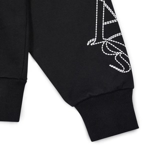 Sweat-shirts à manches longues d'hiver avec strass - Logo et couleur personnalisés, tissu polaire coupe-vent, design pour homme, créez le vôtre - Product Image 5