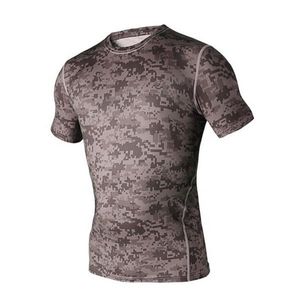 Rashguard à manches courtes respirant pour hommes et femmes, coupe ajustée, nouveau design, meilleure fabrication, vente chaude - Product Image 2