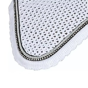 En gros, Filet anti-mouches pour chevaux avec protection d'oreilles, Équipement d'équitation, Filet d'oreille pour chevaux à double bordure roulée - Product Image 2