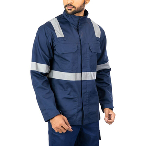 Superior Visibility Safety Jacket Reflective Tape High Contrast Design Protection Gear <b>Construction</b> Site <b>Work</b> Apparel - Product Image 6