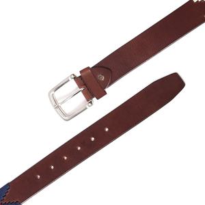 Cinturones de Cuero Personalizados con Costuras, Fabricante OEM, Proveedor de Exportación, Diseño Personalizado, Producción al por Mayor, Precio de Mayoreo - Product Image 2