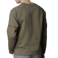 Sweat-shirts à col rond slim pour hommes, fabricants de vêtements, sweat-shirts personnalisés