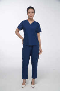 Uniforme de travail extensible unisexe pour thérapeute de spa, vêtements respirants pour le personnel de clinique de beauté 4SU - Product Image 5