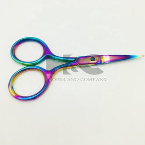 Tijeras de uñas de belleza de acero inoxidable para mujer profesional, recorte de pelo sostenible para el hogar, cejas, pestañas, cutículas, manicura afilada - Product Image 5