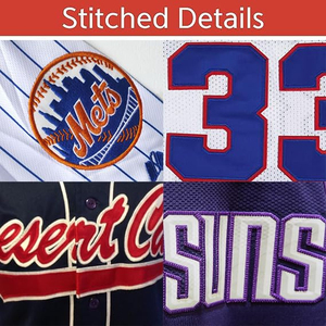 Camiseta Deportiva Personalizada Estilo Béisbol Vintage con Botones, Nombre, Logotipo, Número, Uniforme de Entrenamiento para Hombres y Jóvenes, Equipo Nacional - Product Image 6