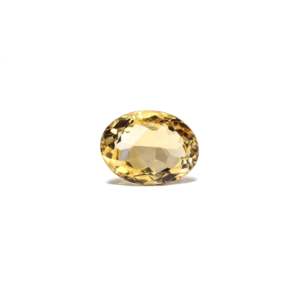 Natural Citrine Cat's Eye Loose Gemstone 3.3 Carat Excellent Cut Yellow Certified Wholesale - Product Image 1