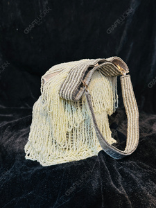 Wholesale Handmade Pearl Fringe Cotton <b>Clutch</b> Luxury Beaded Chain Strap Women's Party <b>Wedding</b> Beach OEM ODM - Product Image 3