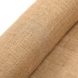 Tissu géotextile en toile de jute biodégradable, écologique, durable, 100% naturel, largeur 48 pouces x 200 pieds, 10 oz, 315 g/m², en rouleau - Product Image 1