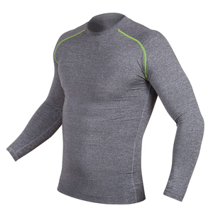 เสื้อรัดกล้ามเนื้อผู้ชายประสิทธิภาพสูง แบบสั่งทำพิเศษ (OEM) ผ้าโพลีเอสเตอร์ระบายอากาศ แห้งเร็ว เหมาะสำหรับการฝึกซ้อมระดับมืออาชีพ - Product Image 5