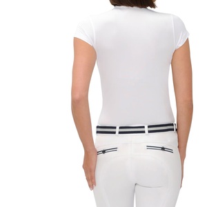 Chemises de polo équestres à manches longues 2026 pour la compétition, sous-vêtements équestres, hauts équestres extensibles, chemises d'équitation pour femmes, chemises de concours - Product Image 6