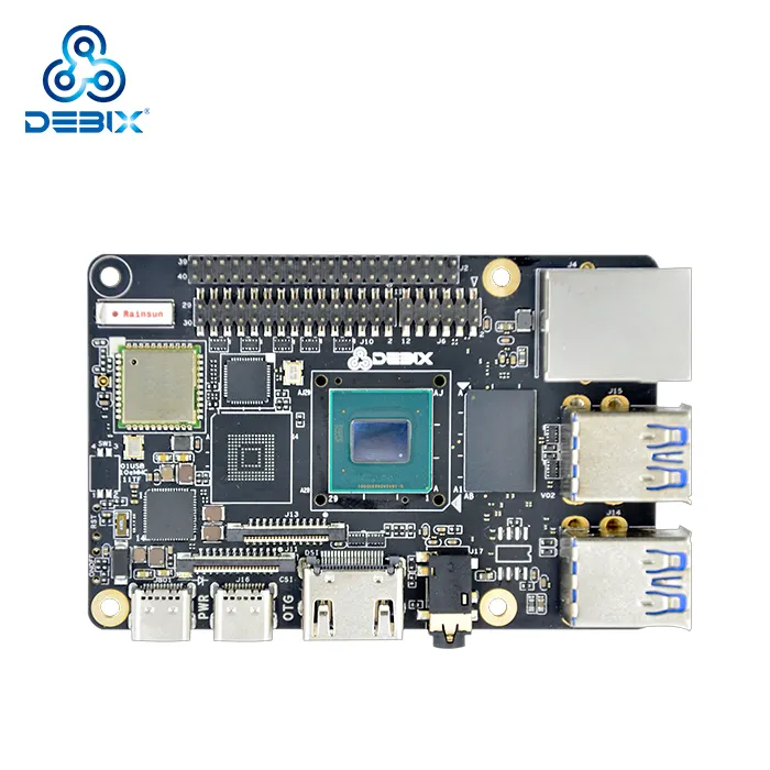 DEBIX Raspberry Pi Starter Kit imx8 Plus ARM desarrollo de la placa de Linux abierto brazo de placa única computadora Windows 10