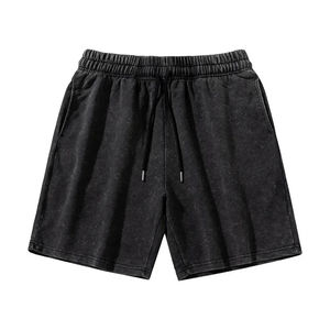 Conjuntos de Shorts Casuales de Verano para Hombre, Manga Corta, 100% Algodón, Lavado Ácido, Ropa de Marca para Hombre, Conjuntos de 2 Piezas - Product Image 5