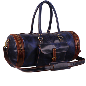 Bolsas de Viaje de Cuero de Primera Calidad al por Mayor, Bolsas de Lona de Cuero en Blanco de Alta Calidad, Impermeables y de Lujo con Forro de Poliéster - Product Image 4