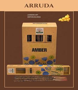 ธูปหอมแพทชูลี่ขายดี กลิ่นออร์เคย์ อินเดียนแฮนด์โรลด์  แบบแท่ง กลิ่นกุหลาบ ออร์แกนิค - Product Image 2