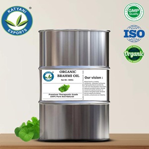 น้ำมันบราห์มีออร์แกนิคผสมสมุนไพร (บาโคปา โมนิเออร์รี) บริสุทธิ์ 100% และเป็นธรรมชาติ พร้อมคุณสมบัติอโรมาเธอราพีและเกรดอุตสาหกรรมจากอินเดีย - Product Image 3