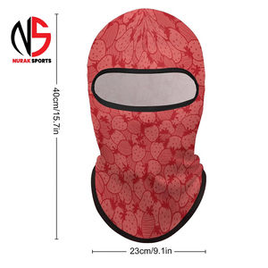 Cagoule de ski en polyester par sublimation de haute qualité, respirante, pour cyclisme et moto, masque facial pour le printemps, l'automne, l'hiver et usage quotidien 2026 - Product Image 5